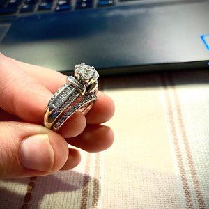 COPY - Womens wedding ring set